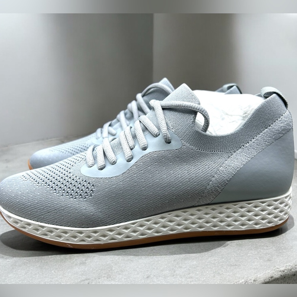 NIB Urban Sport by J/Slides TALIA Gray Mesh Lace-Up Sneakers Women's 9M